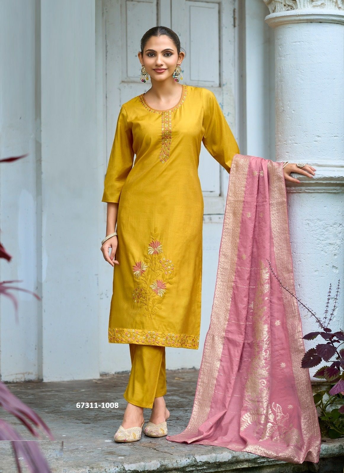 SANSKAR - Catalog # 67311 (Set of 8 Readymade Salwar Suits) SANSKAR - Catalog # 67311 (Set of 8 Readymade Salwar Suits)