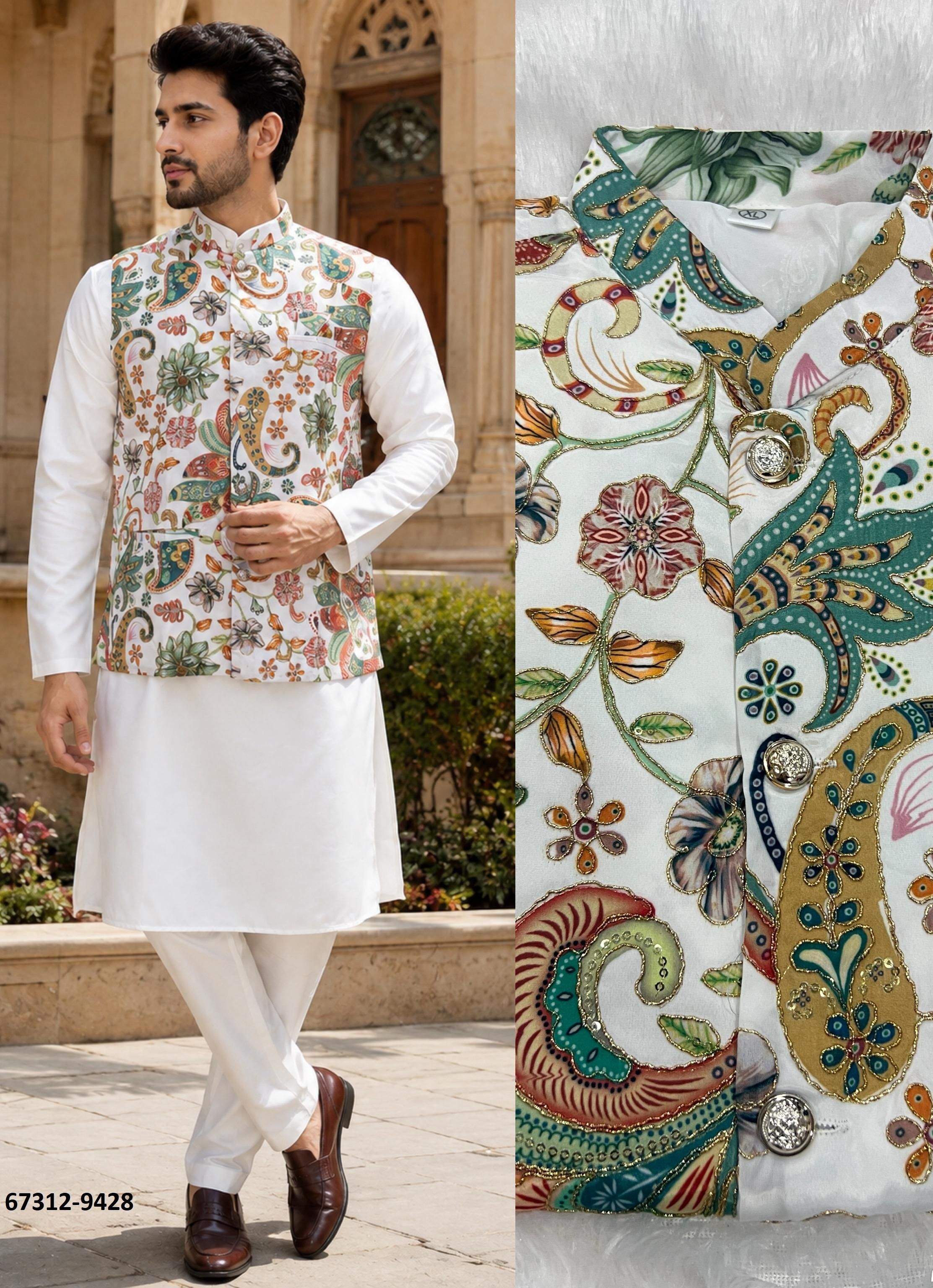 ROYALTY - Catalog # 67312 (Set of 4 Men's Ethnic Wear) ROYALTY - Catalog # 67312 (Set of 4 Men's Ethnic Wear)