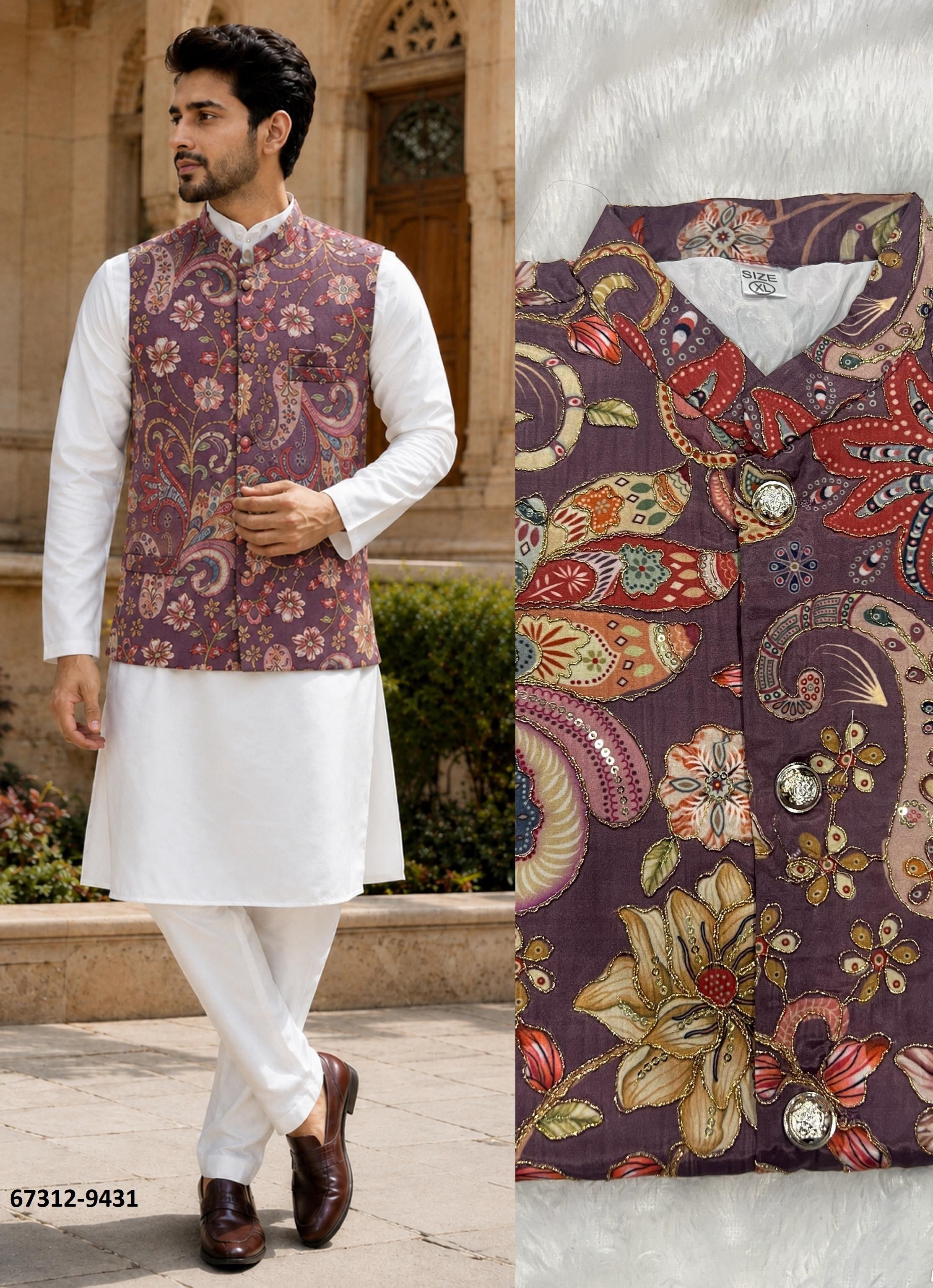 ROYALTY - Catalog # 67312 (Set of 4 Men's Ethnic Wear) ROYALTY - Catalog # 67312 (Set of 4 Men's Ethnic Wear)