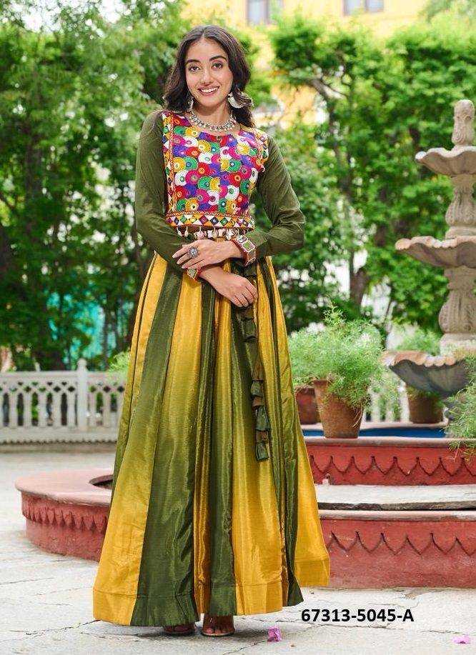 NAVRATRI NIGHTS - Catalog # 67313 (Set of 4 Readymade Lehengas) NAVRATRI NIGHTS - Catalog # 67313 (Set of 4 Readymade Lehengas)