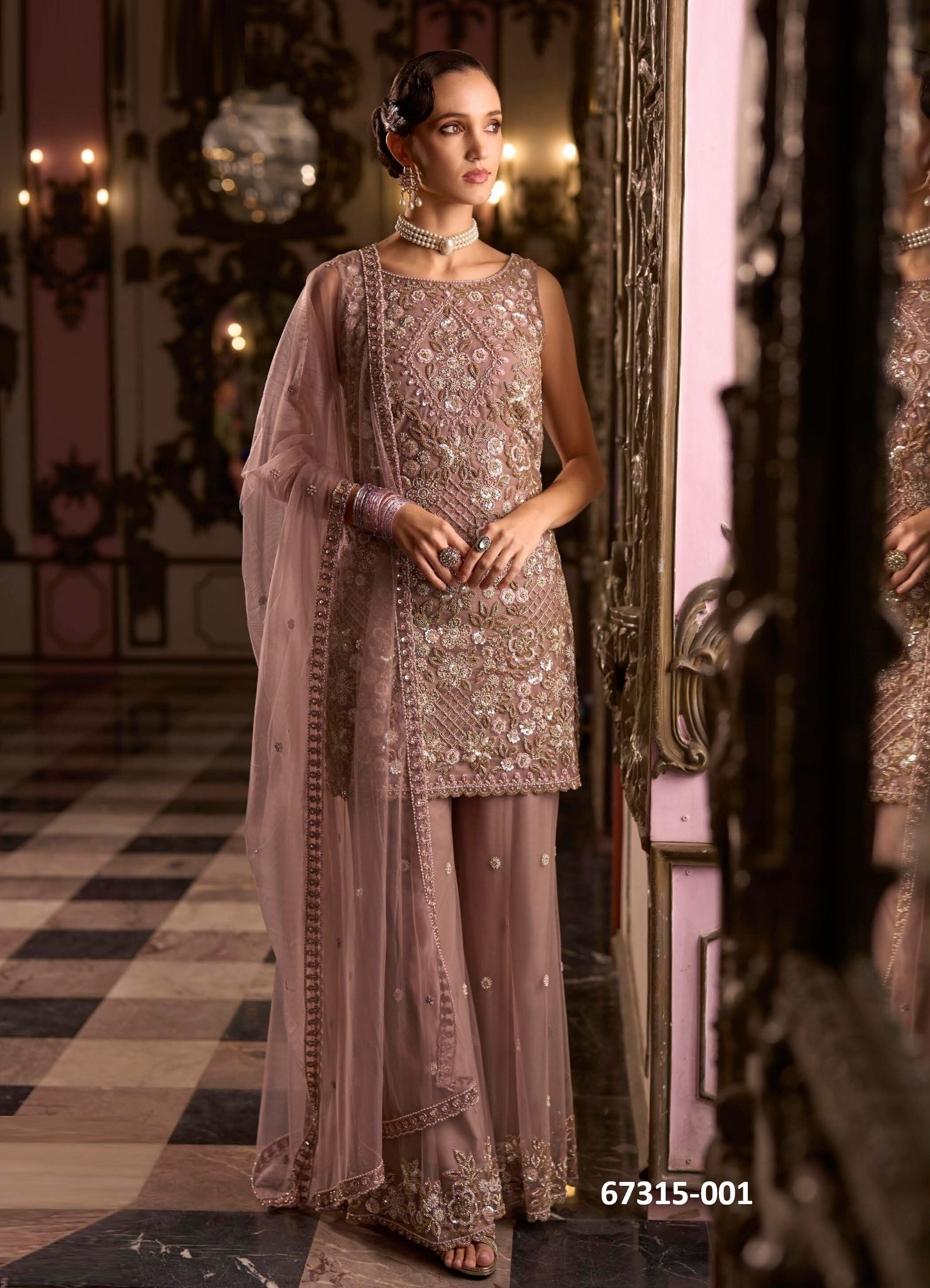 KIMIRICA - Catalog # 67315 (Set of 3 Readymade Salwar Suits) KIMIRICA - Catalog # 67315 (Set of 3 Readymade Salwar Suits)