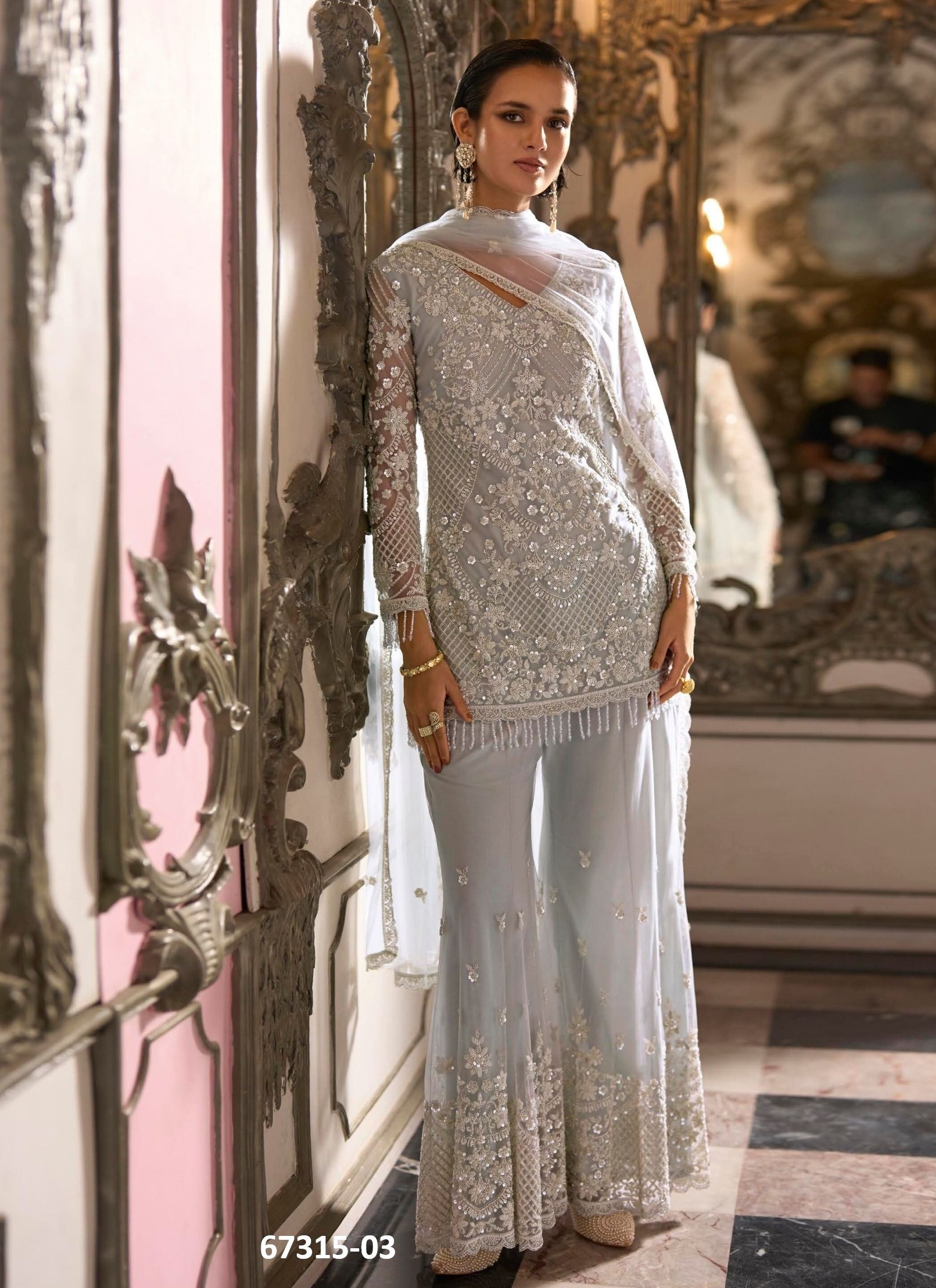 KIMIRICA - Catalog # 67315 (Set of 3 Readymade Salwar Suits) KIMIRICA - Catalog # 67315 (Set of 3 Readymade Salwar Suits)