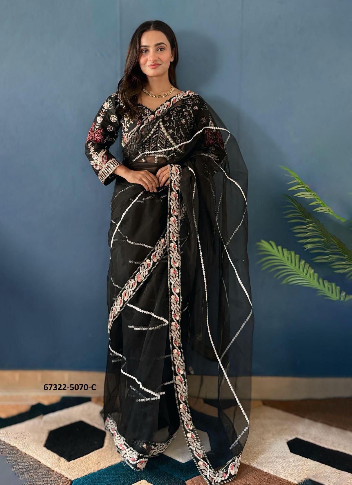 MEDIA - Catalog # 67322 (Set of 6 Sarees) MEDIA - Catalog # 67322 (Set of 6 Sarees)