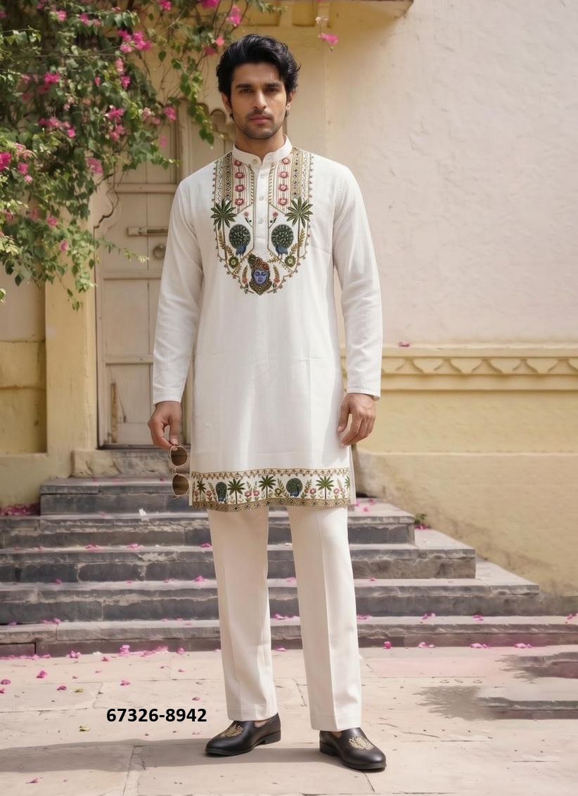 JAY SHREENATH - Catalog # 67326 (Set of 6 Men's Ethnic Wear)