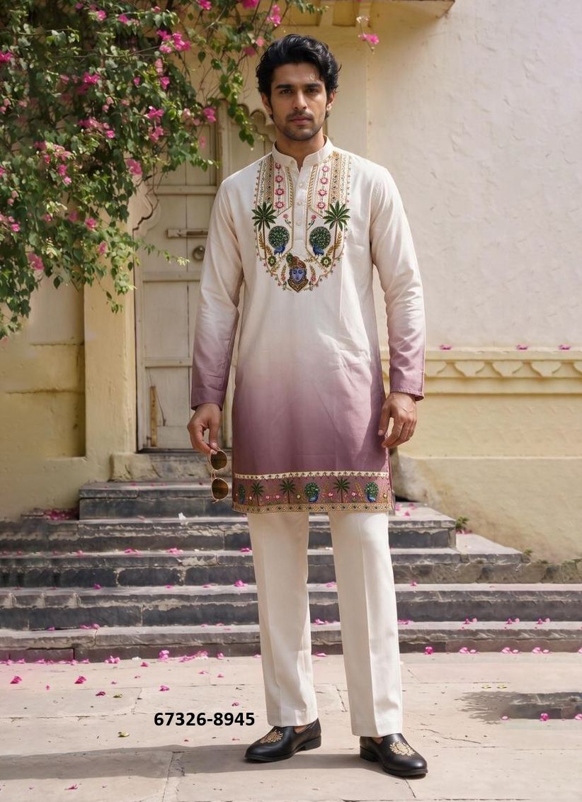 JAY SHREENATH - Catalog # 67326 (Set of 6 Men's Ethnic Wear)