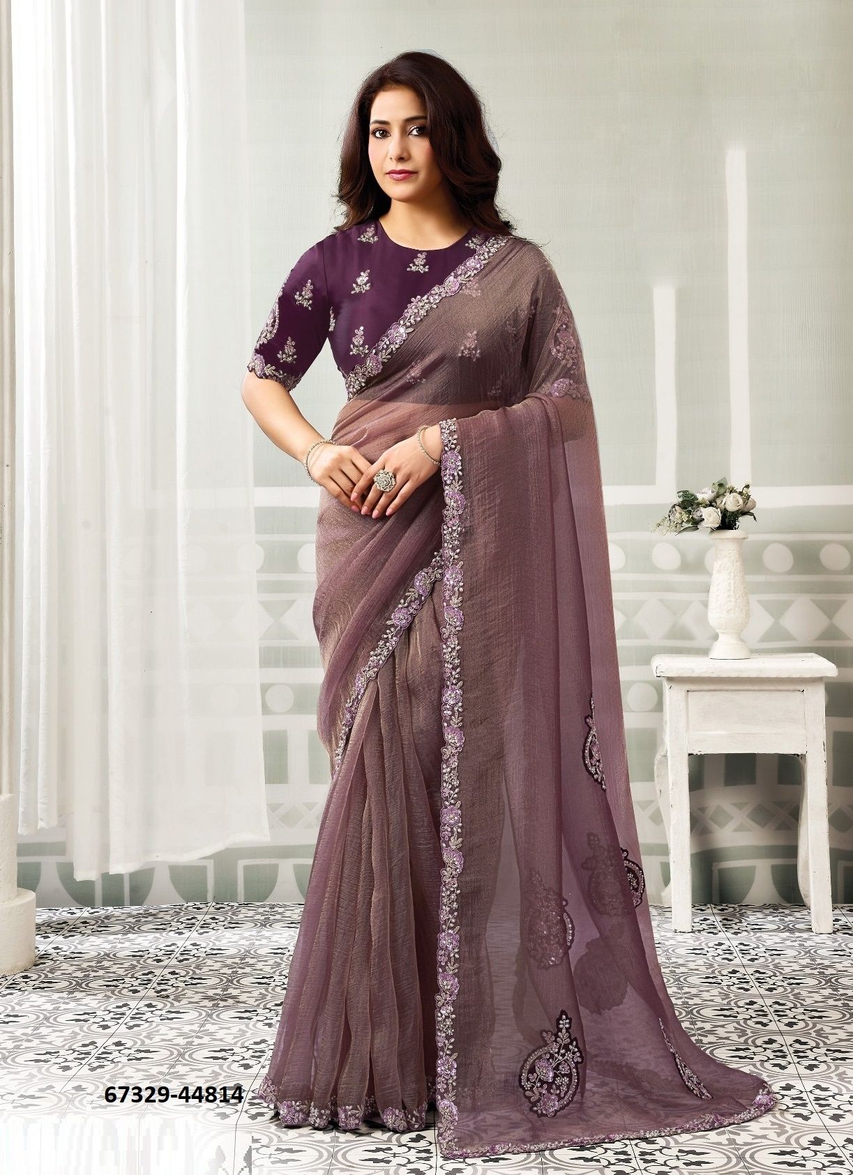 SILICON - Catalog # 67329 (Set of 17 Sarees) SILICON - Catalog # 67329 (Set of 17 Sarees)