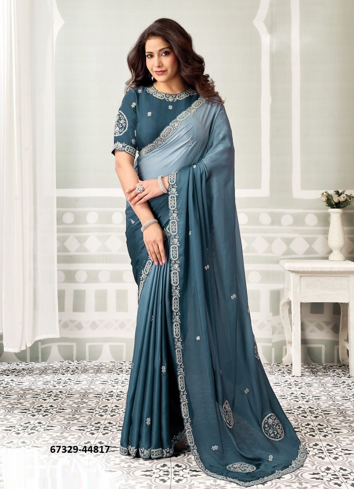 SILICON - Catalog # 67329 (Set of 17 Sarees) SILICON - Catalog # 67329 (Set of 17 Sarees)