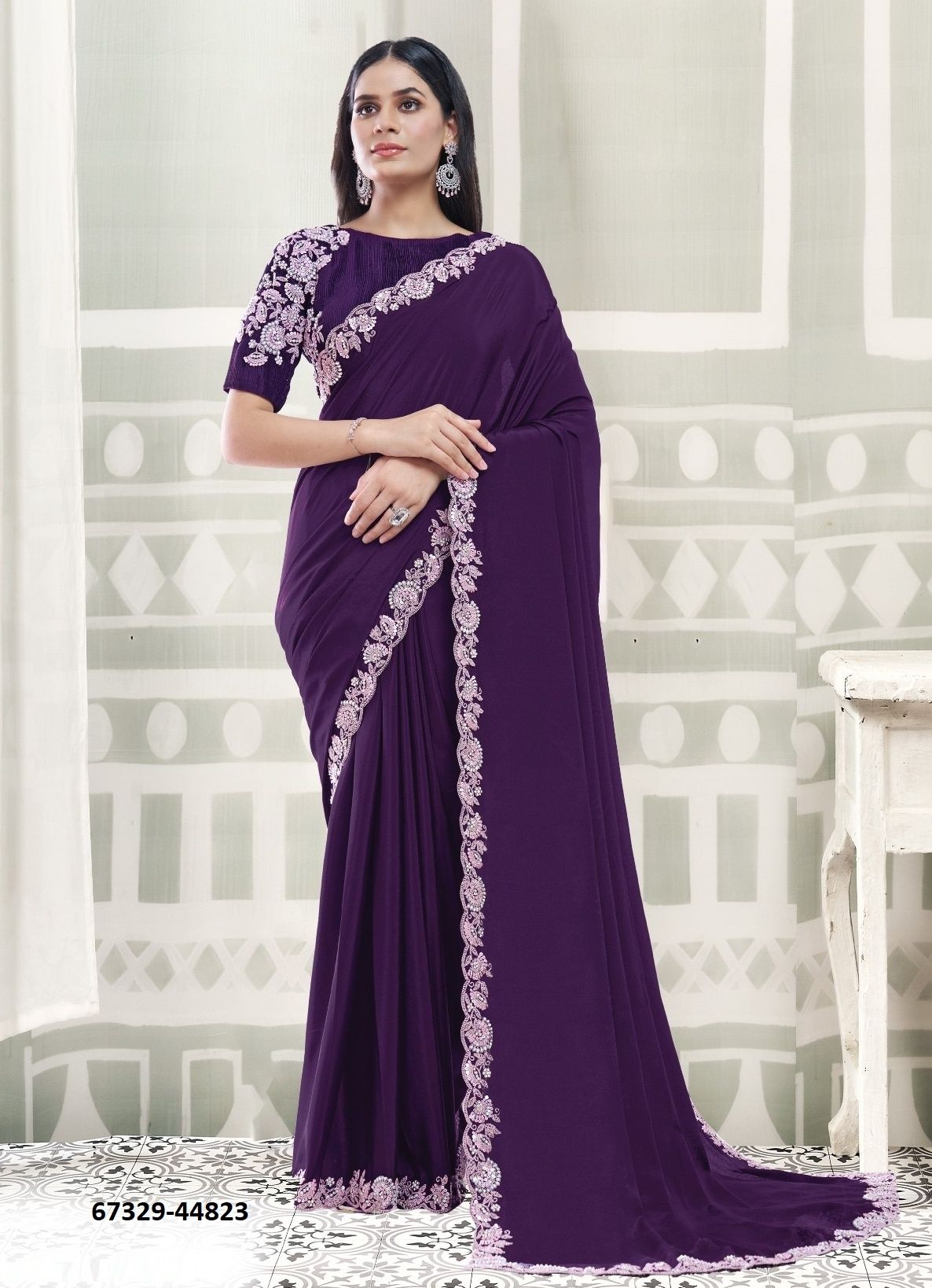 SILICON - Catalog # 67329 (Set of 17 Sarees) SILICON - Catalog # 67329 (Set of 17 Sarees)