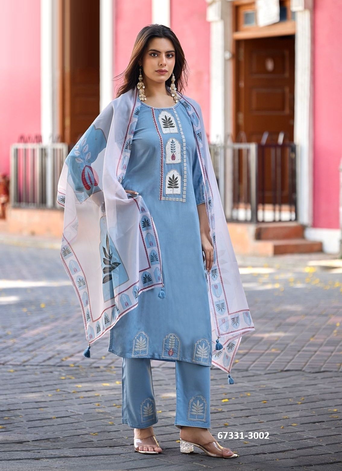 GULLY BOY - Catalog # 67331 (Set of 4 Readymade Salwar Suits)