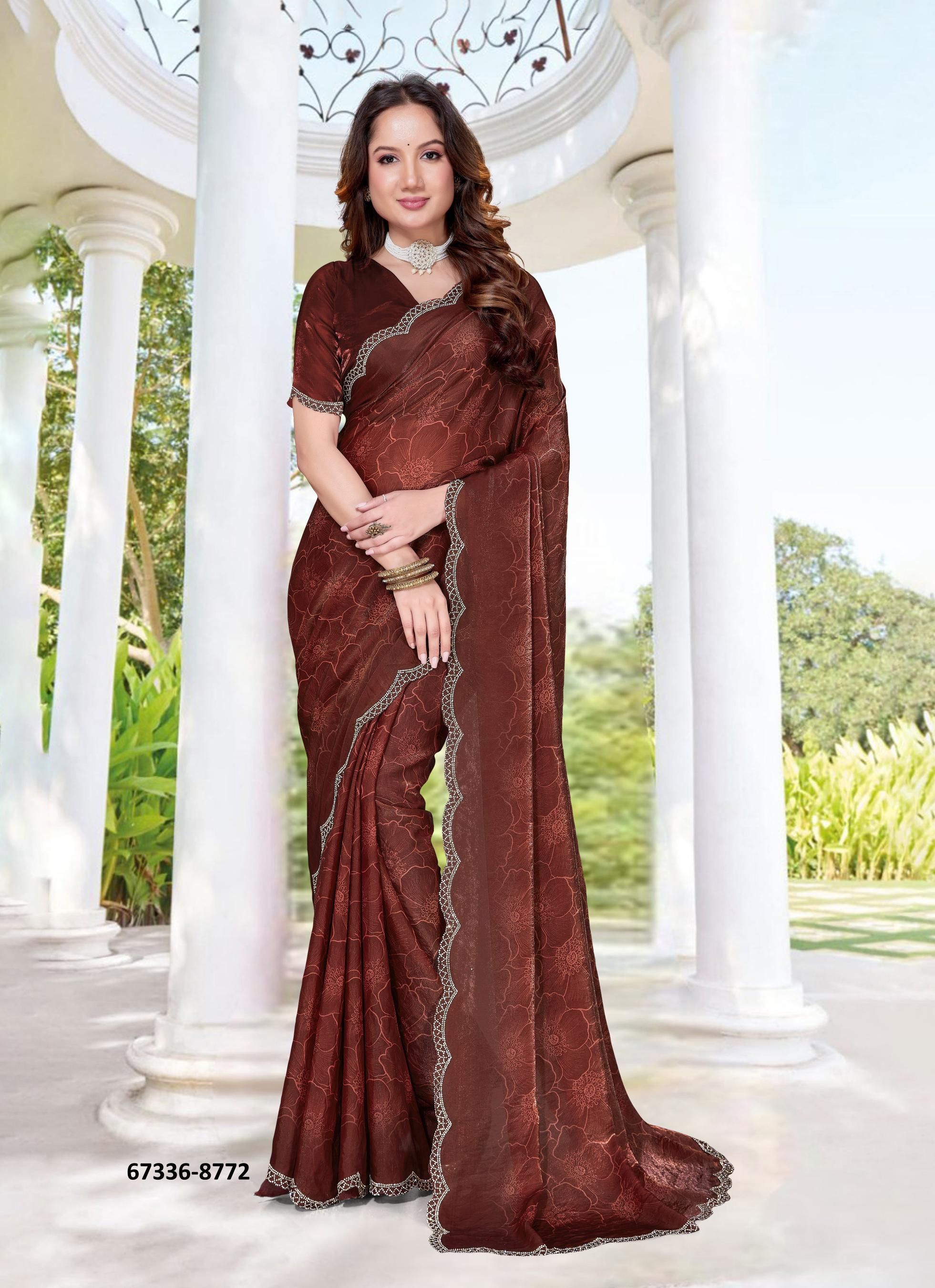 ADIVITA - Catalog # 67336 (Set of 5 Sarees)
