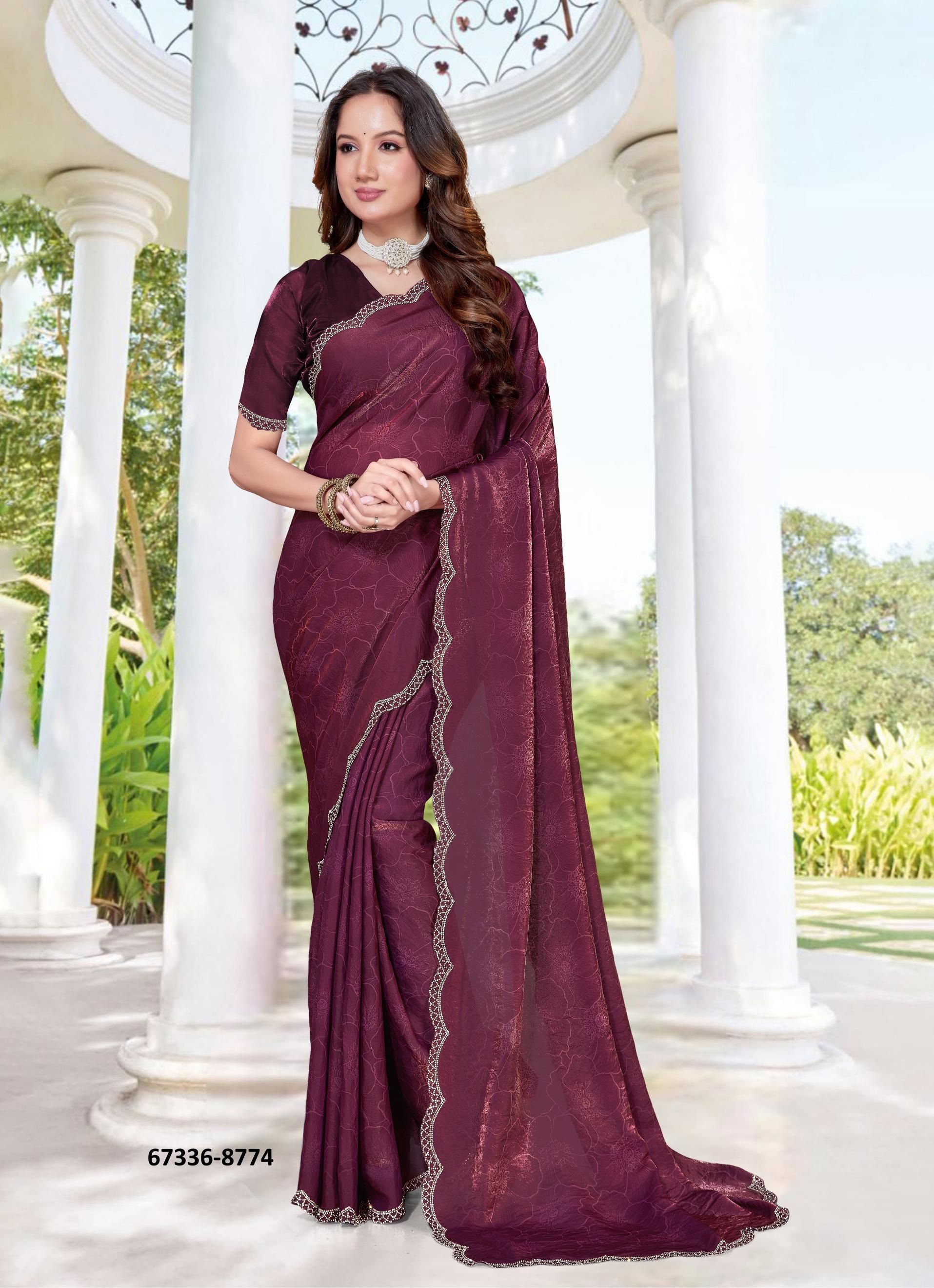 ADIVITA - Catalog # 67336 (Set of 5 Sarees)