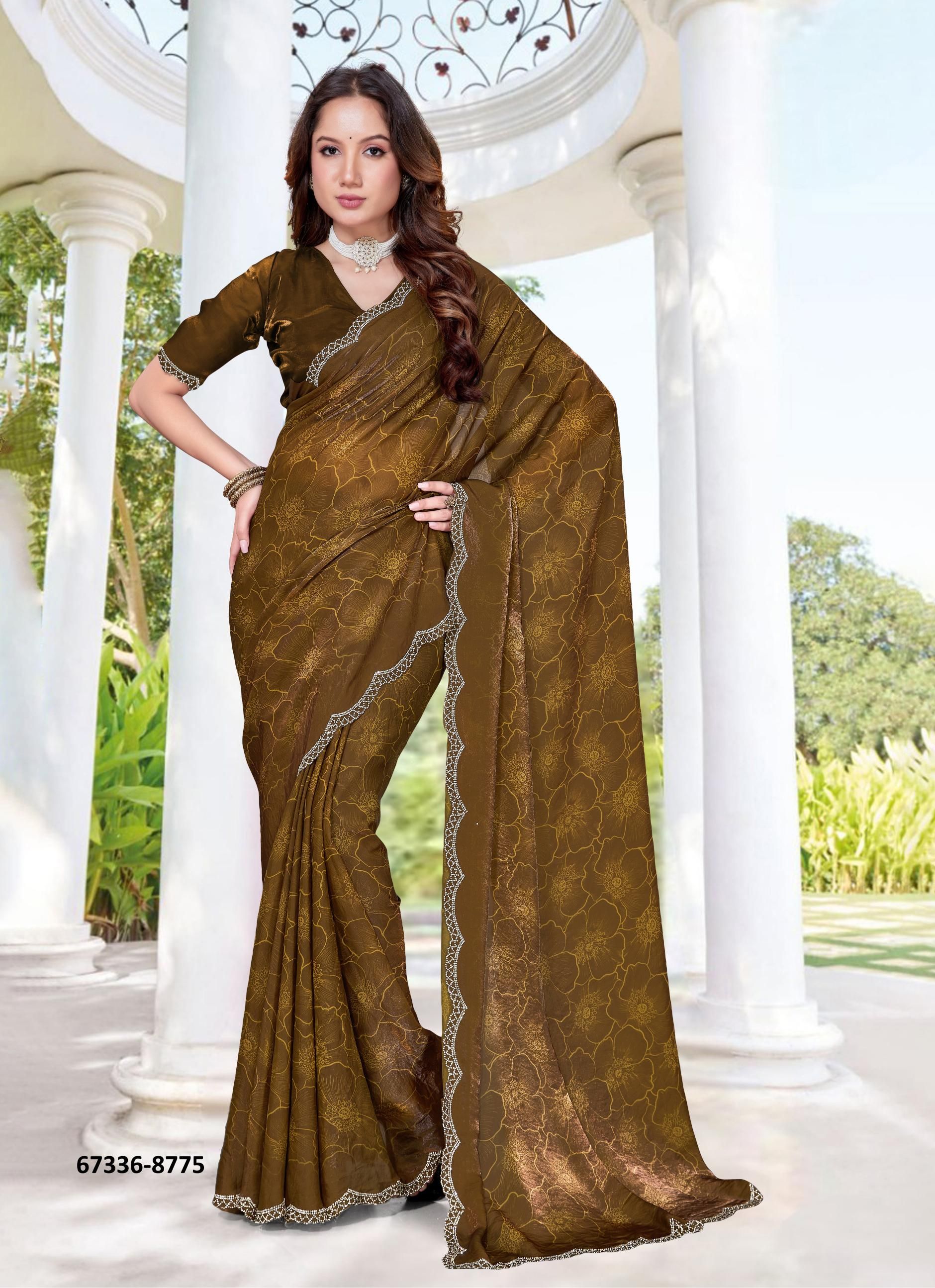 ADIVITA - Catalog # 67336 (Set of 5 Sarees)