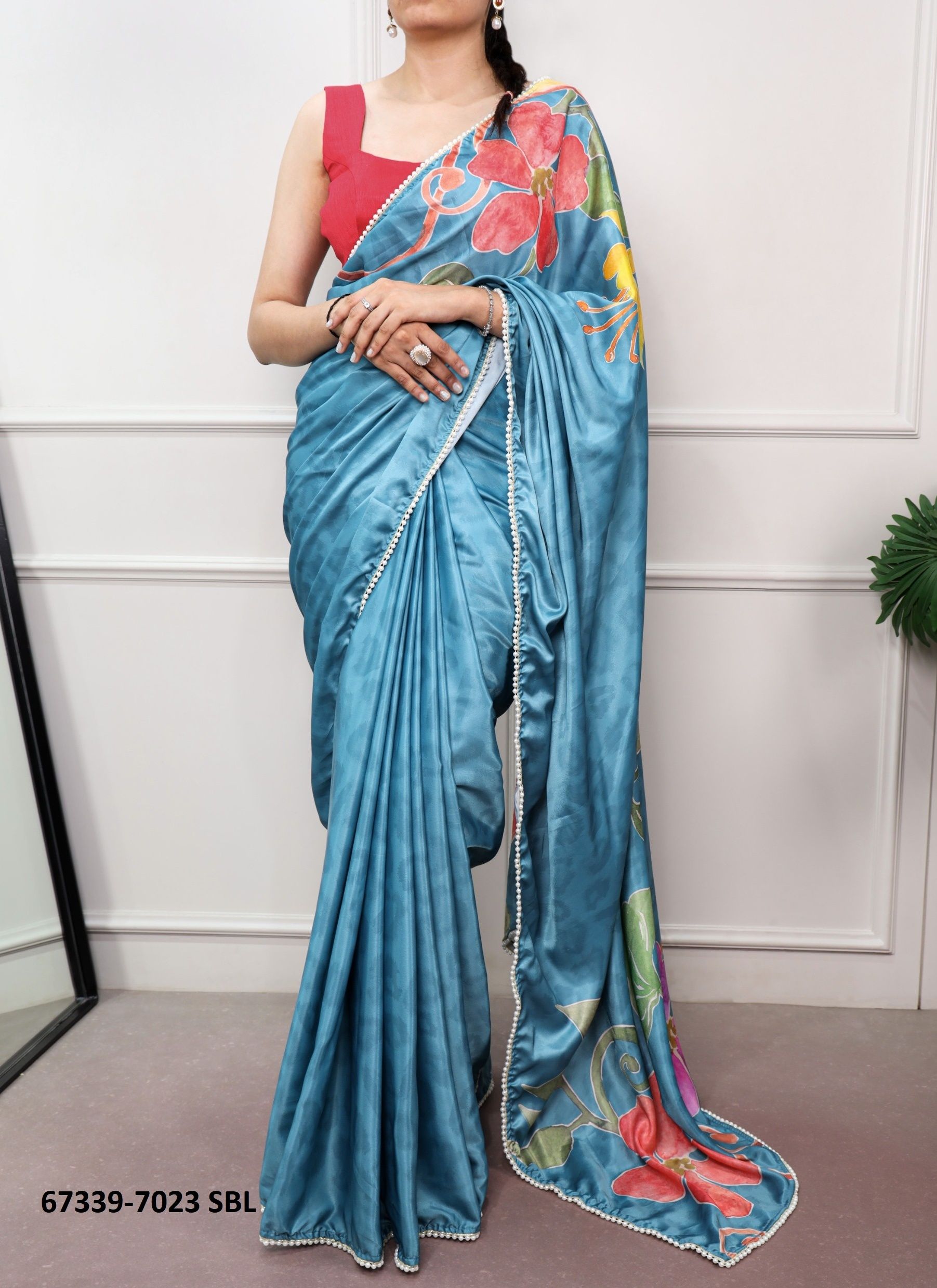 CHRONICLE - Catalog # 67339 (Set of 7 Sarees) CHRONICLE - Catalog # 67339 (Set of 7 Sarees)