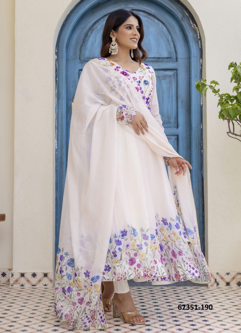 GUBBARO - Catalog # 67351 (Set of 5 Readymade Salwar Suits)