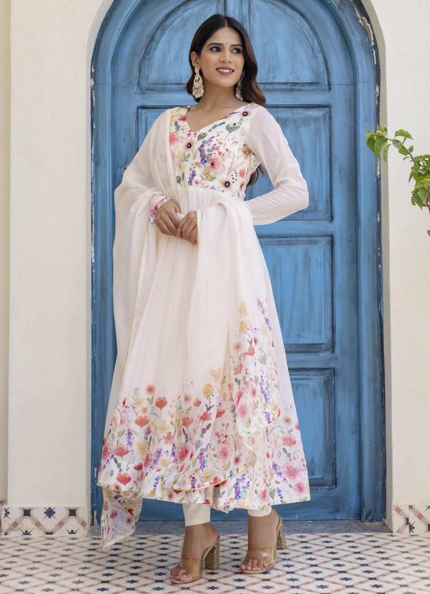 GUBBARO - Catalog # 67351 (Set of 5 Readymade Salwar Suits)