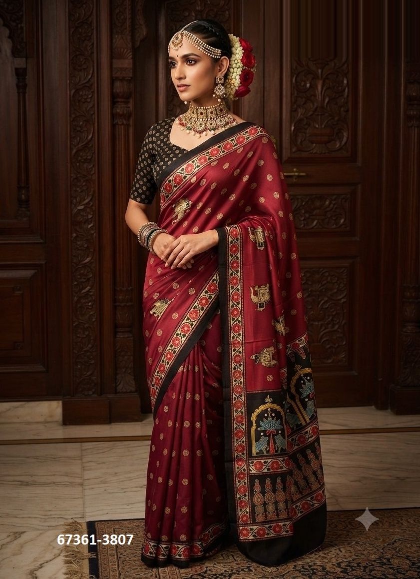 KALAKAR - Catalog # 67361 (Set of 11 Sarees)
