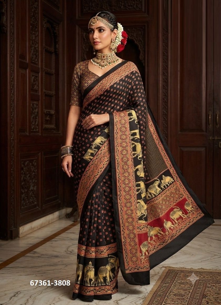 KALAKAR - Catalog # 67361 (Set of 11 Sarees)
