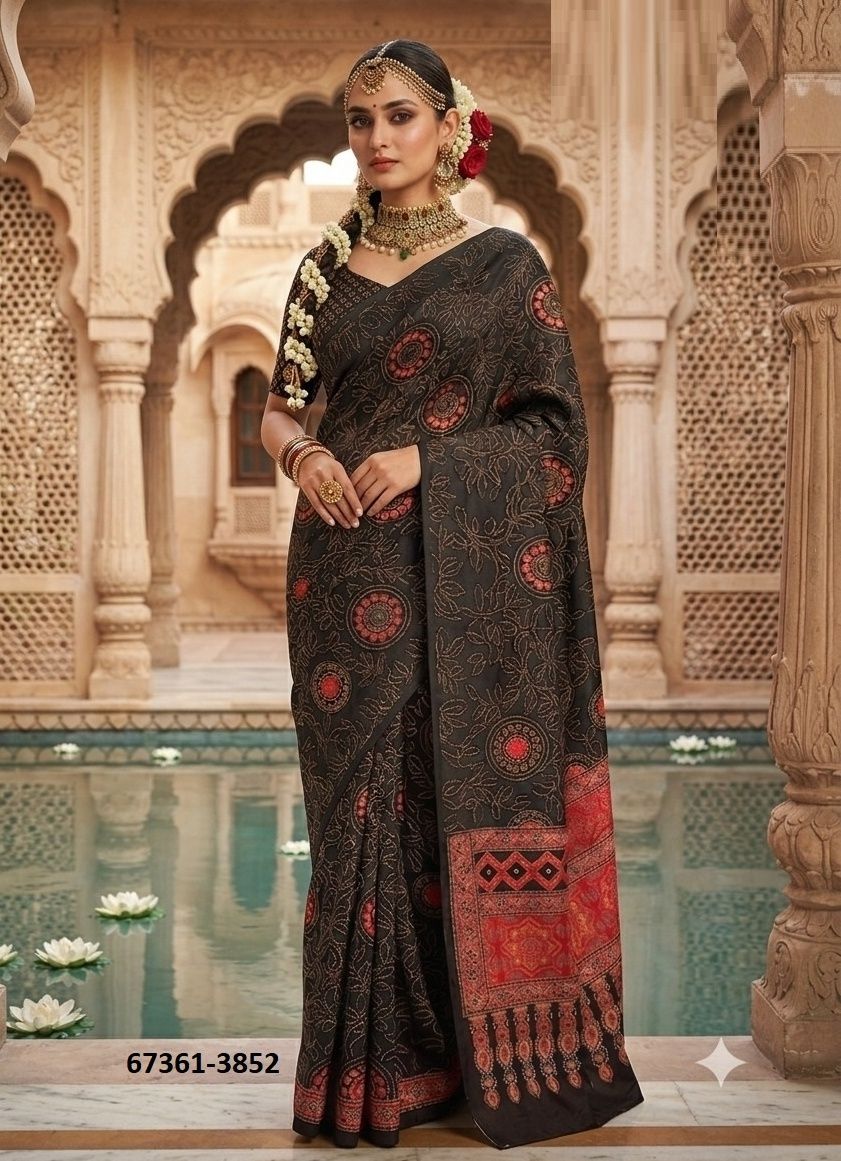 KALAKAR - Catalog # 67361 (Set of 11 Sarees)
