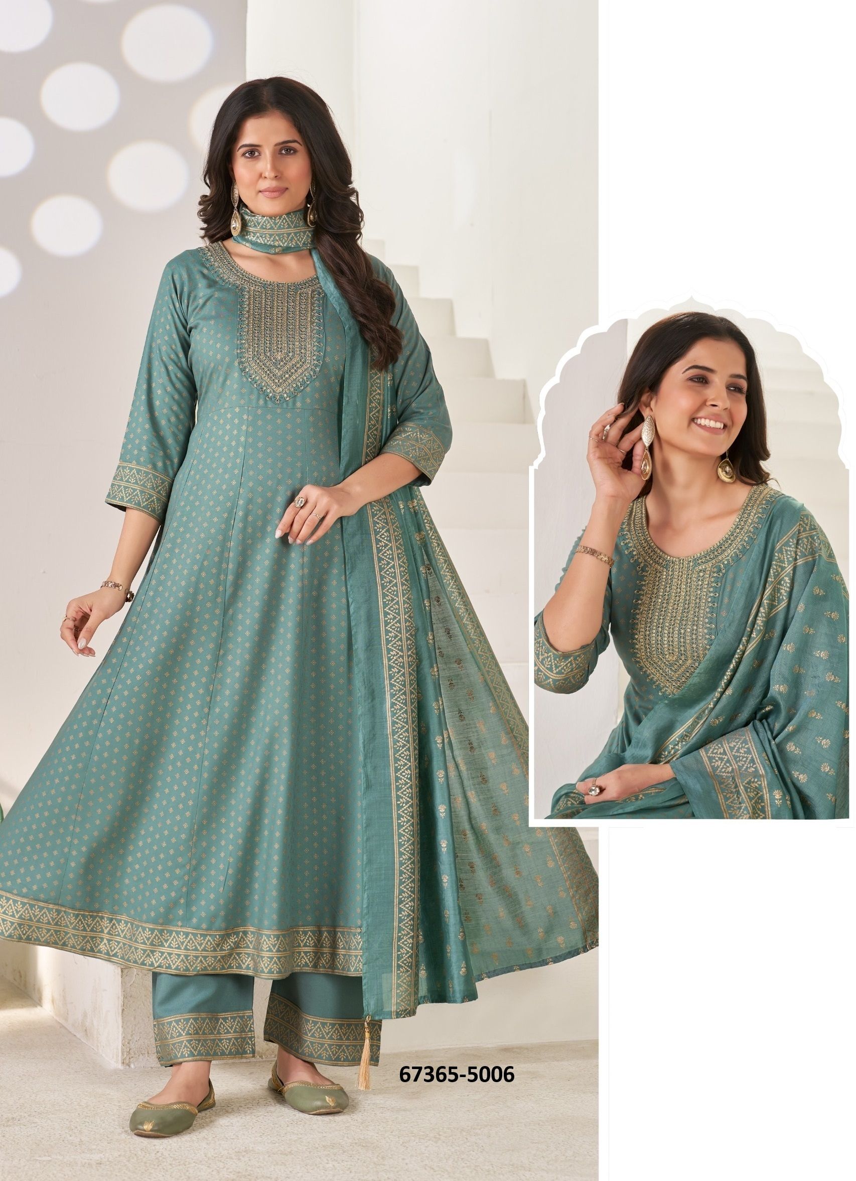 MILO - Catalog # 67365 (Set of 42 SIZE-SETS [Readymade Salwar Suits])
