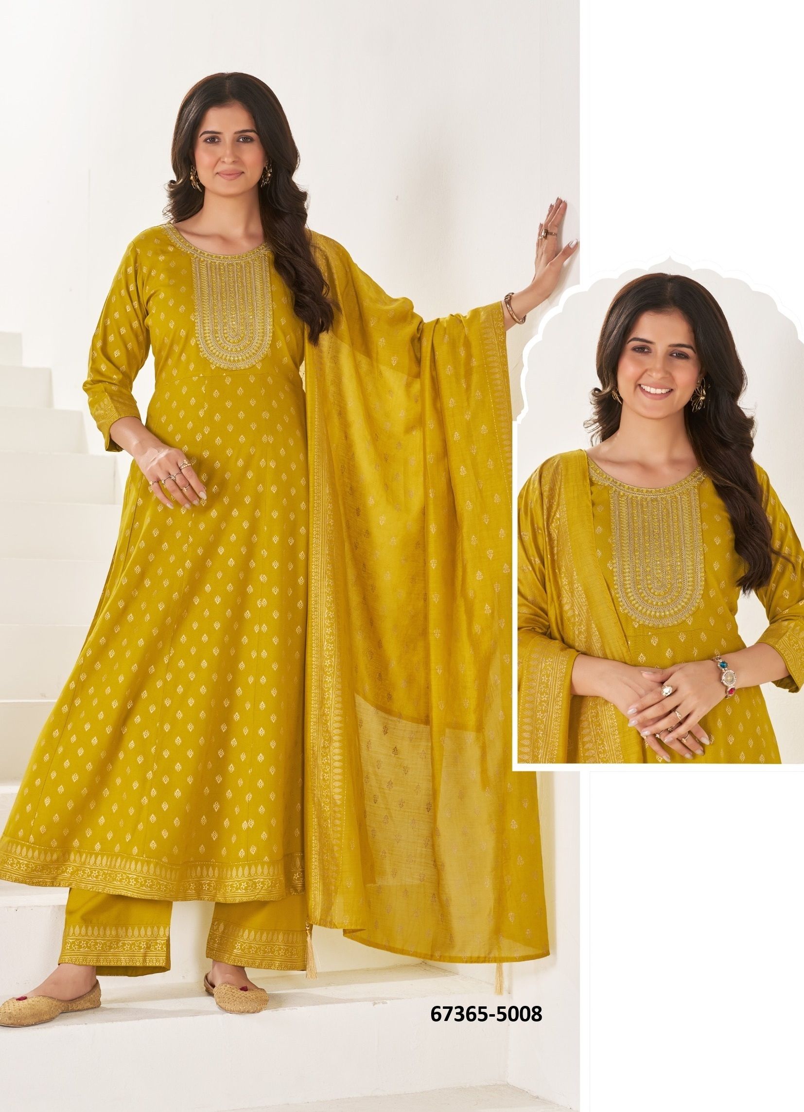 MILO - Catalog # 67365 (Set of 42 SIZE-SETS [Readymade Salwar Suits])