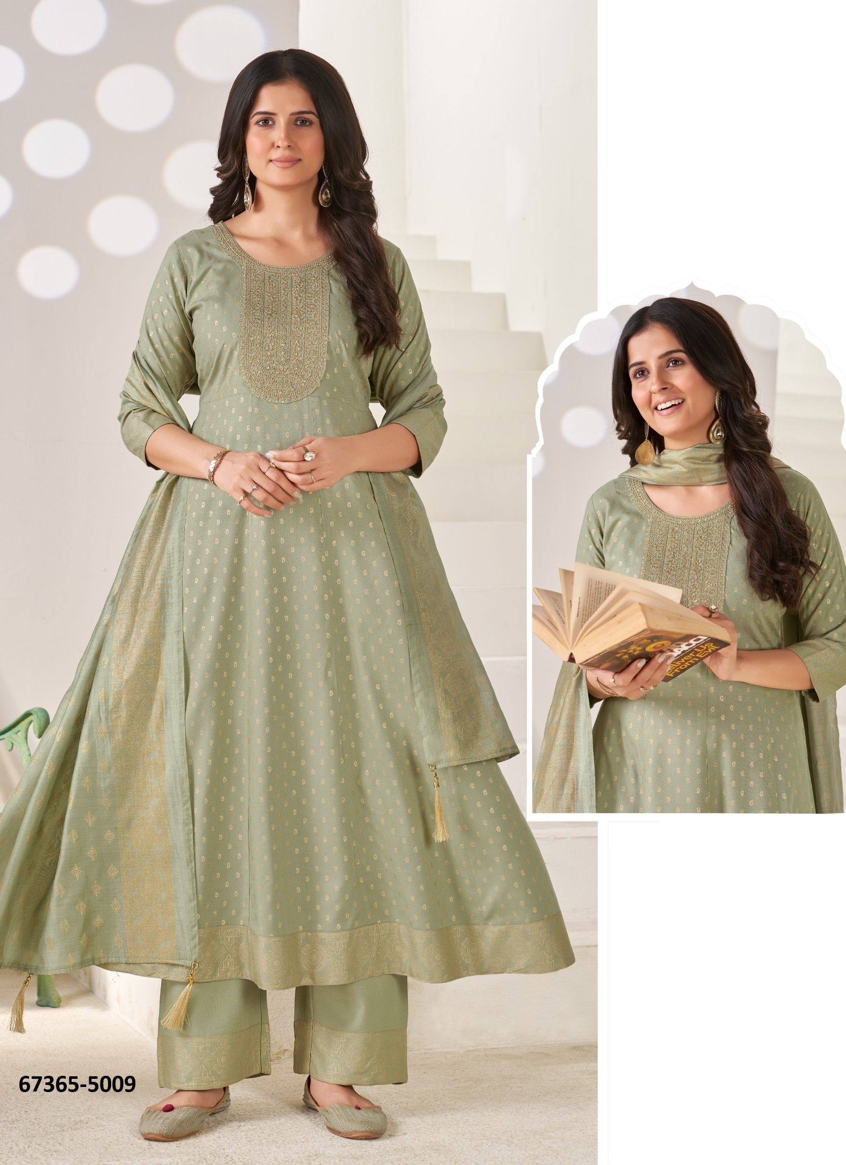 MILO - Catalog # 67365 (Set of 42 SIZE-SETS [Readymade Salwar Suits])