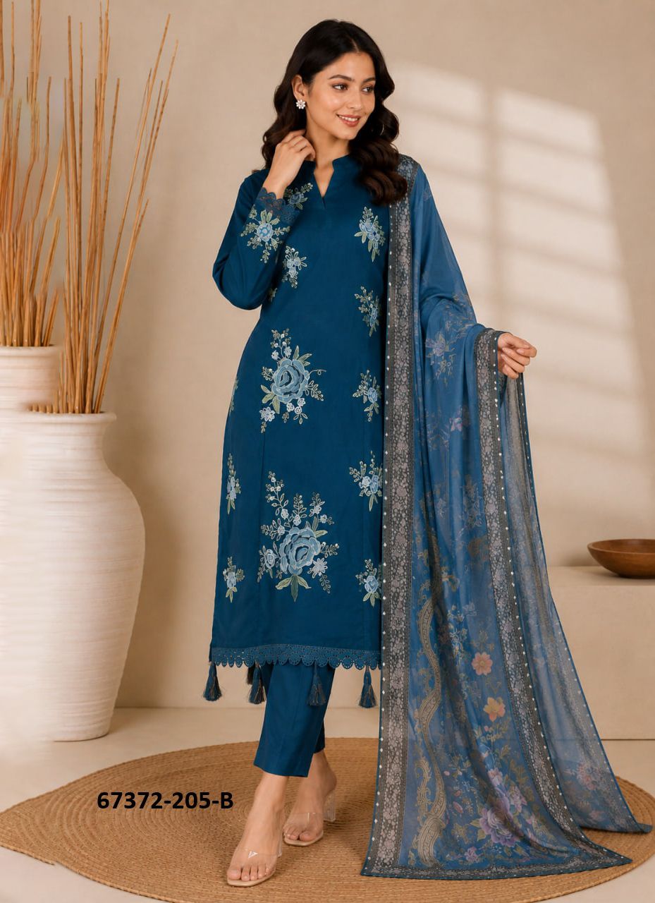 ALVIN - Catalog # 67372 (Set of 2 Readymade Salwar Suits)