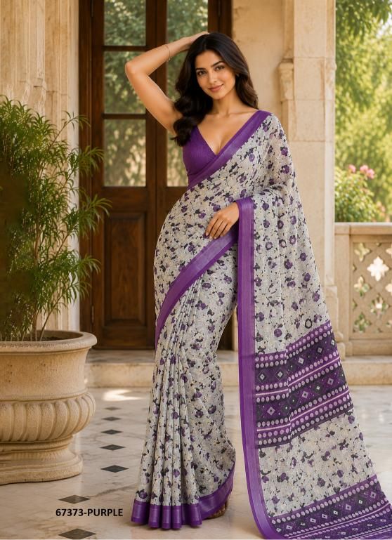 LEMON 2 - Catalog # 67373 (Set of 4 Sarees)