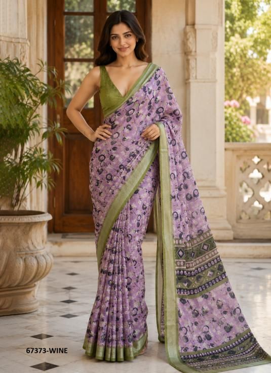 LEMON 2 - Catalog # 67373 (Set of 4 Sarees)