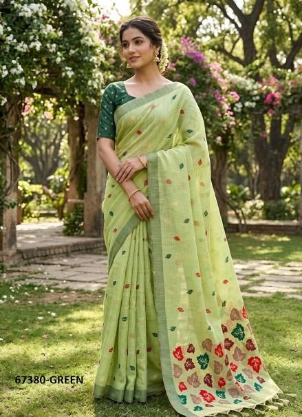 JIM JAM - Catalog # 67380 (Set of 6 Sarees)