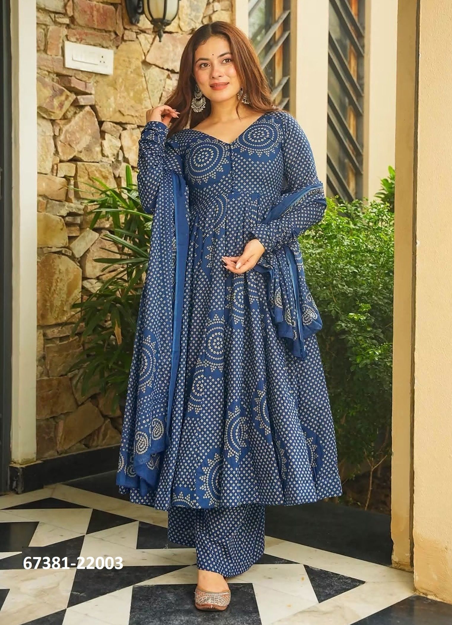 CALISTAN - Catalog # 67381 (Set of 4 Readymade Salwar Suits)