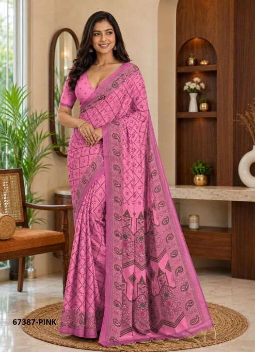 PANAMA 2 - Catalog # 67387 (Set of 4 Sarees)