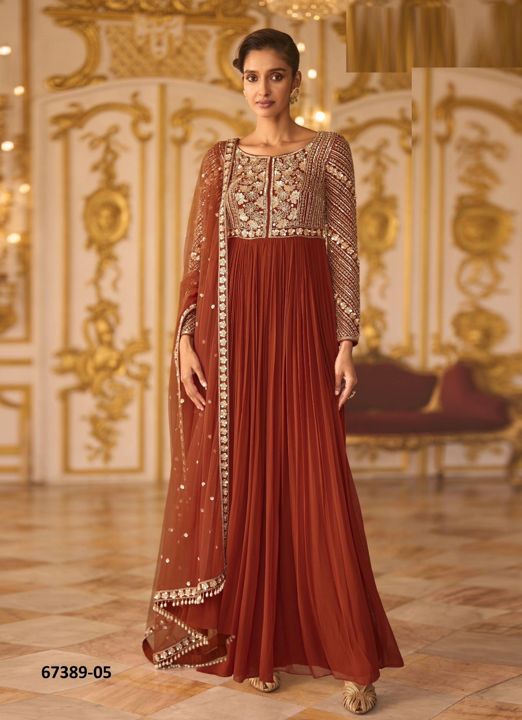 LULABOO - Catalog # 67389 (Set of 5 Readymade Salwar Suits)