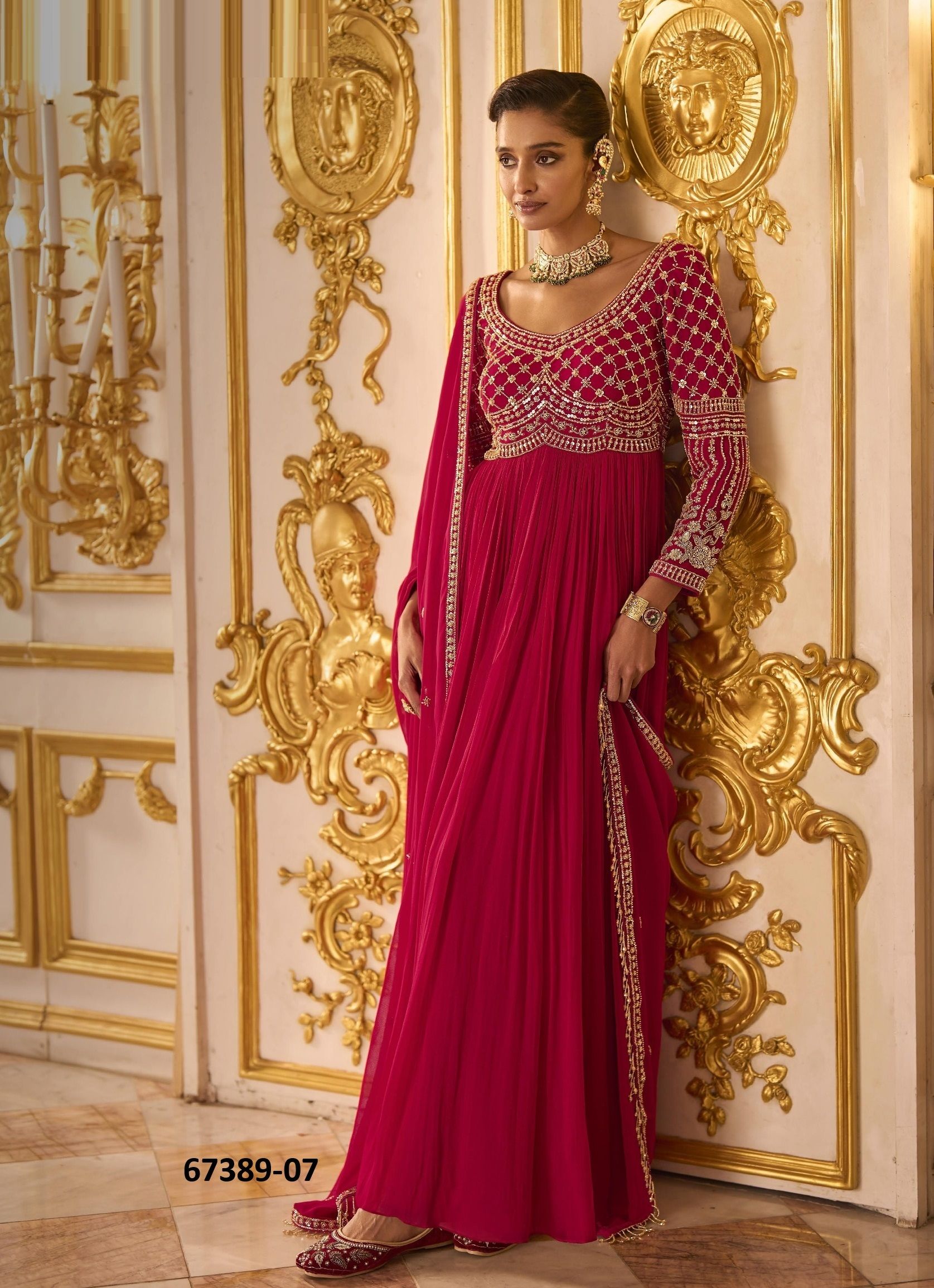 LULABOO - Catalog # 67389 (Set of 5 Readymade Salwar Suits)