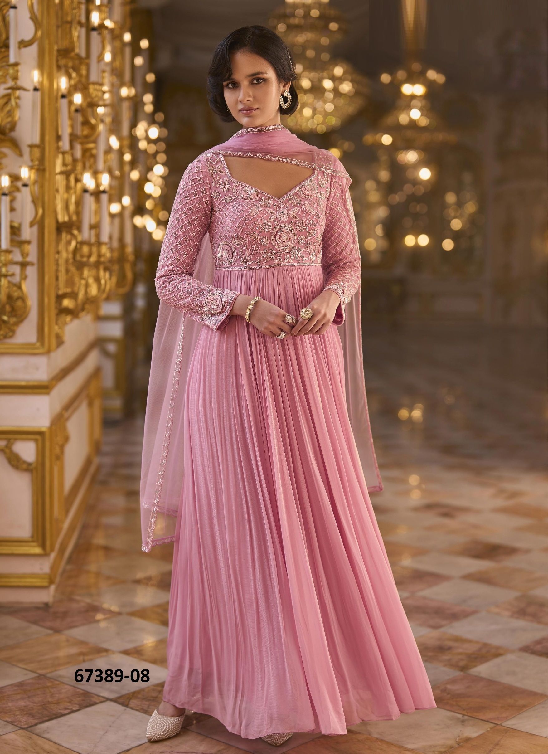 LULABOO - Catalog # 67389 (Set of 5 Readymade Salwar Suits)