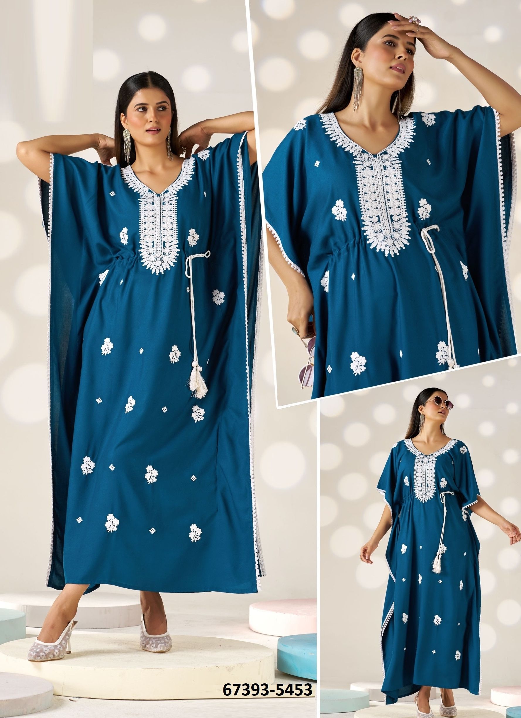 HOME COMING - Catalog # 67393 (Set of 5 Kaftans / Ponchos)
