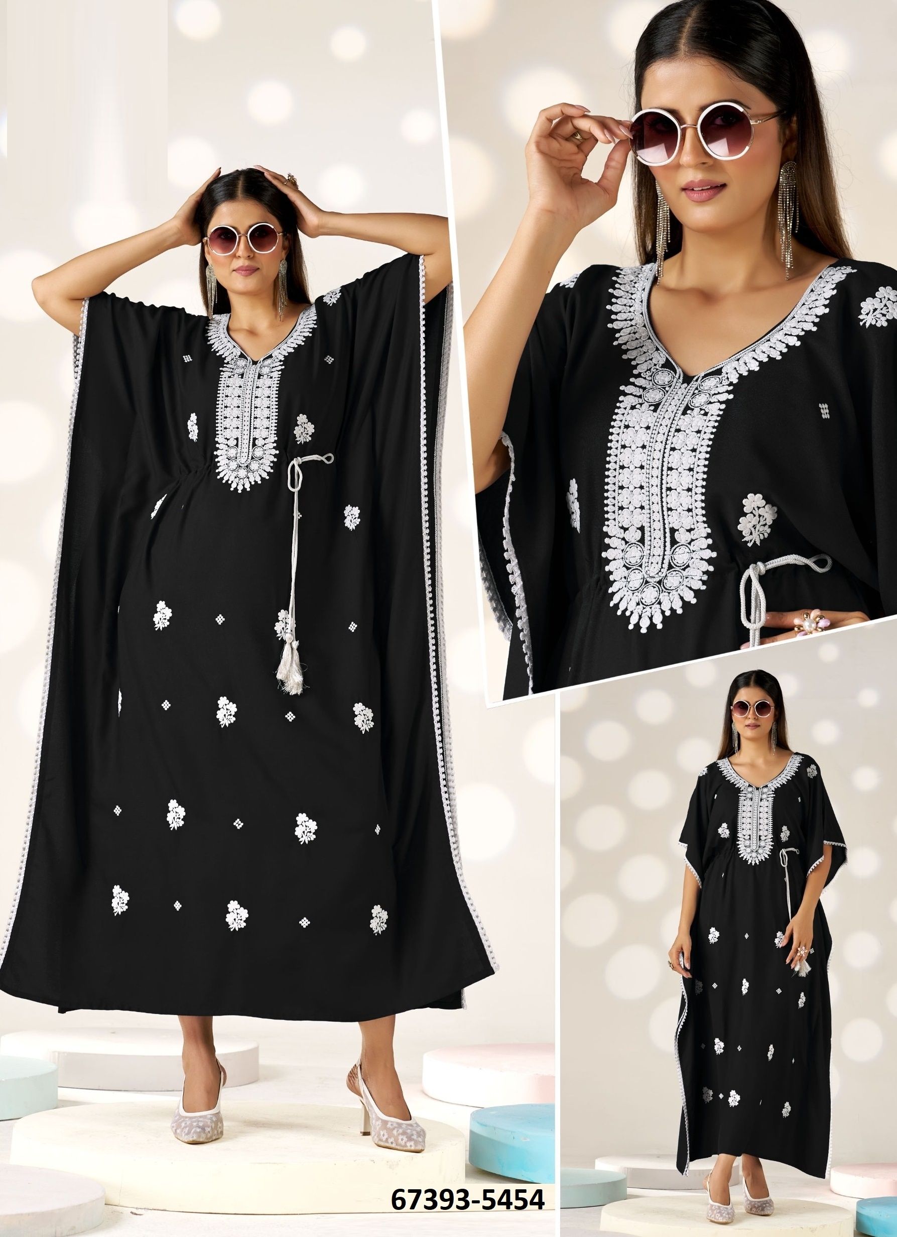 HOME COMING - Catalog # 67393 (Set of 5 Kaftans / Ponchos)