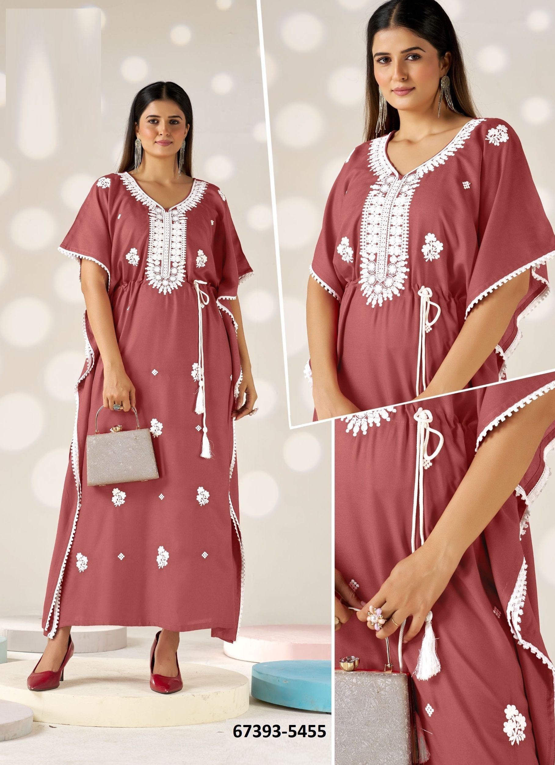 HOME COMING - Catalog # 67393 (Set of 5 Kaftans / Ponchos)