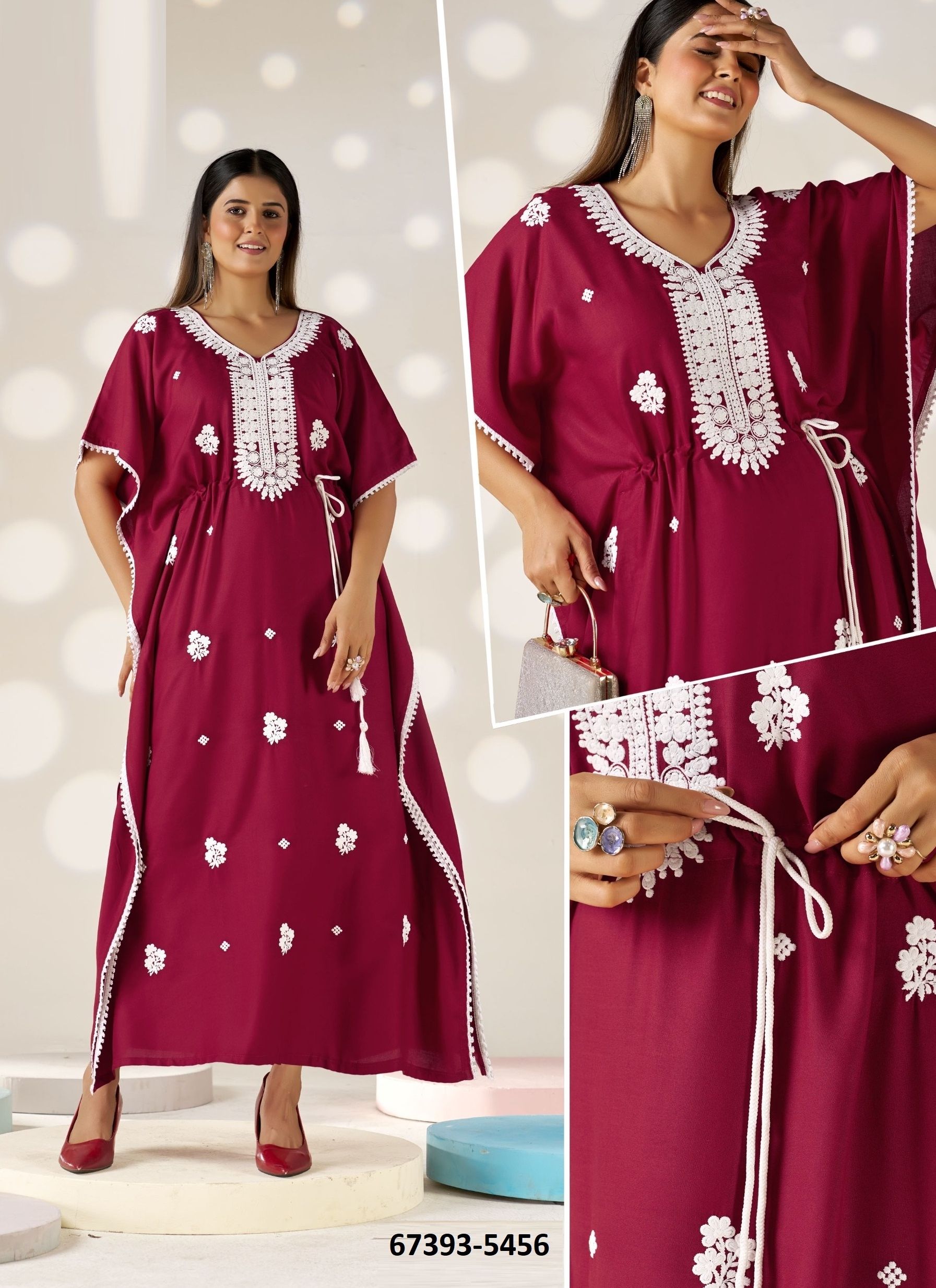HOME COMING - Catalog # 67393 (Set of 5 Kaftans / Ponchos)