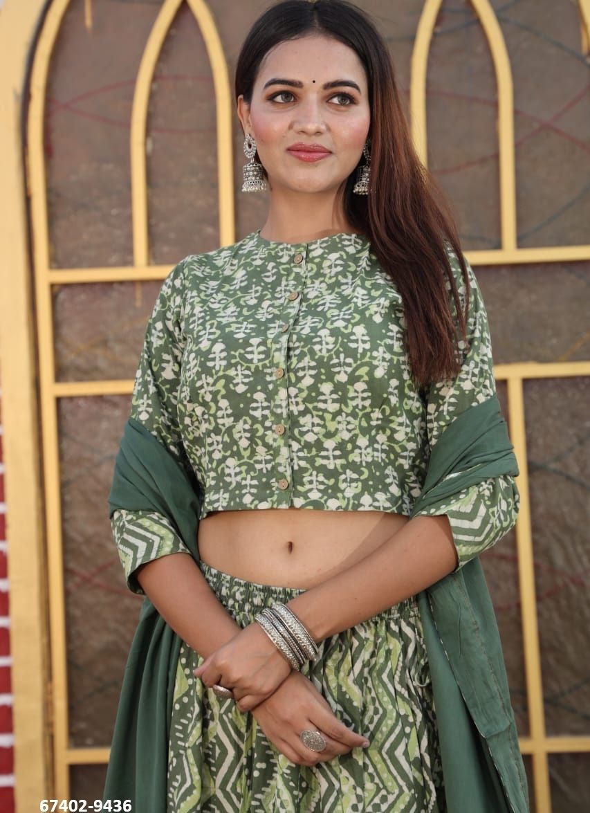 HAND BAGRU PRINTED NAVRATRI SPECIAL - Catalog # 67402 (Set of 9 Readymade Lehengas) HAND BAGRU PRINTED NAVRATRI SPECIAL - Catalog # 67402 (Set of 9 Readymade Lehengas)
