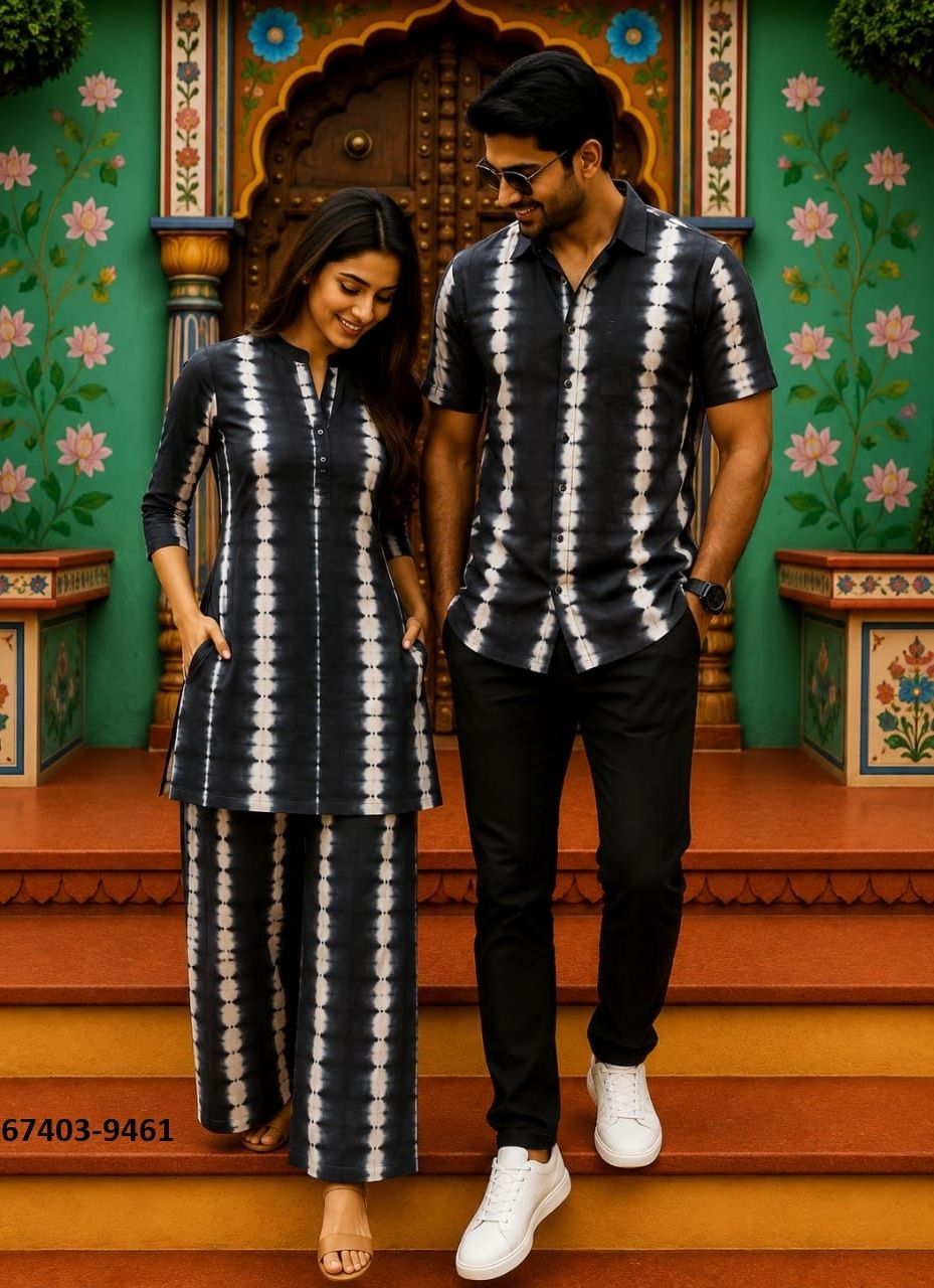 HAND BAGRU PRINTED COUPLE COMBO SET - Catalog # 67403 (Set of 32 Couple-Combo) HAND BAGRU PRINTED COUPLE COMBO SET - Catalog # 67403 (Set of 32 Couple-Combo)