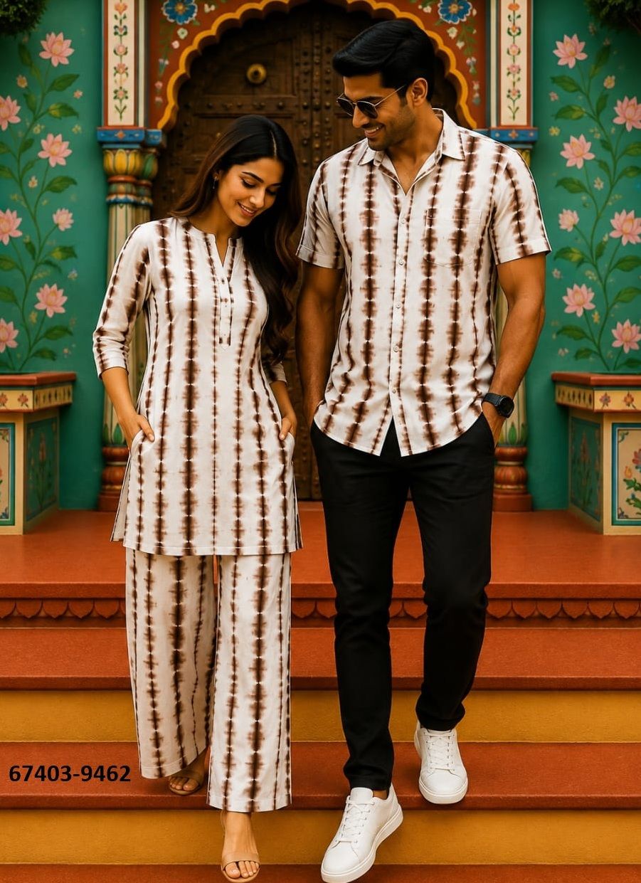 HAND BAGRU PRINTED COUPLE COMBO SET - Catalog # 67403 (Set of 32 Couple-Combo) HAND BAGRU PRINTED COUPLE COMBO SET - Catalog # 67403 (Set of 32 Couple-Combo)