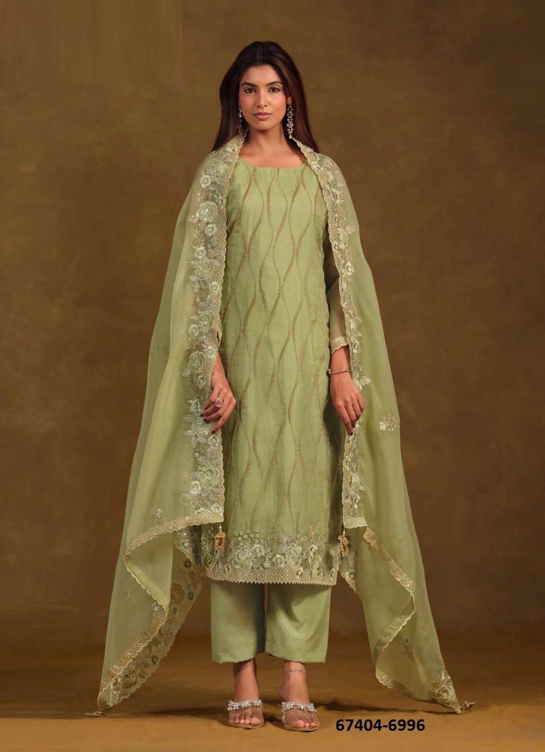 ALVIRA - Catalog # 67404 (Set of 6 Readymade Salwar Suits) ALVIRA - Catalog # 67404 (Set of 6 Readymade Salwar Suits)