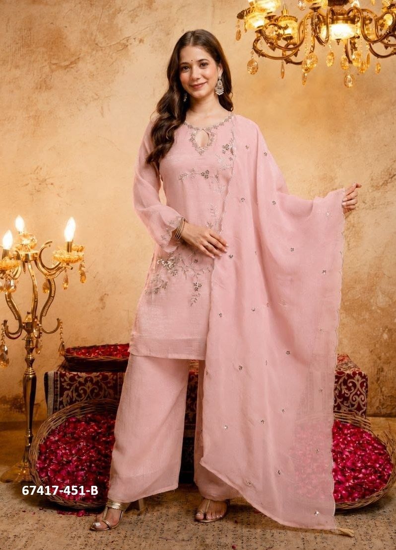 ANVAY - Catalog # 67417 (Set of 2 Readymade Salwar Suits) ANVAY - Catalog # 67417 (Set of 2 Readymade Salwar Suits)