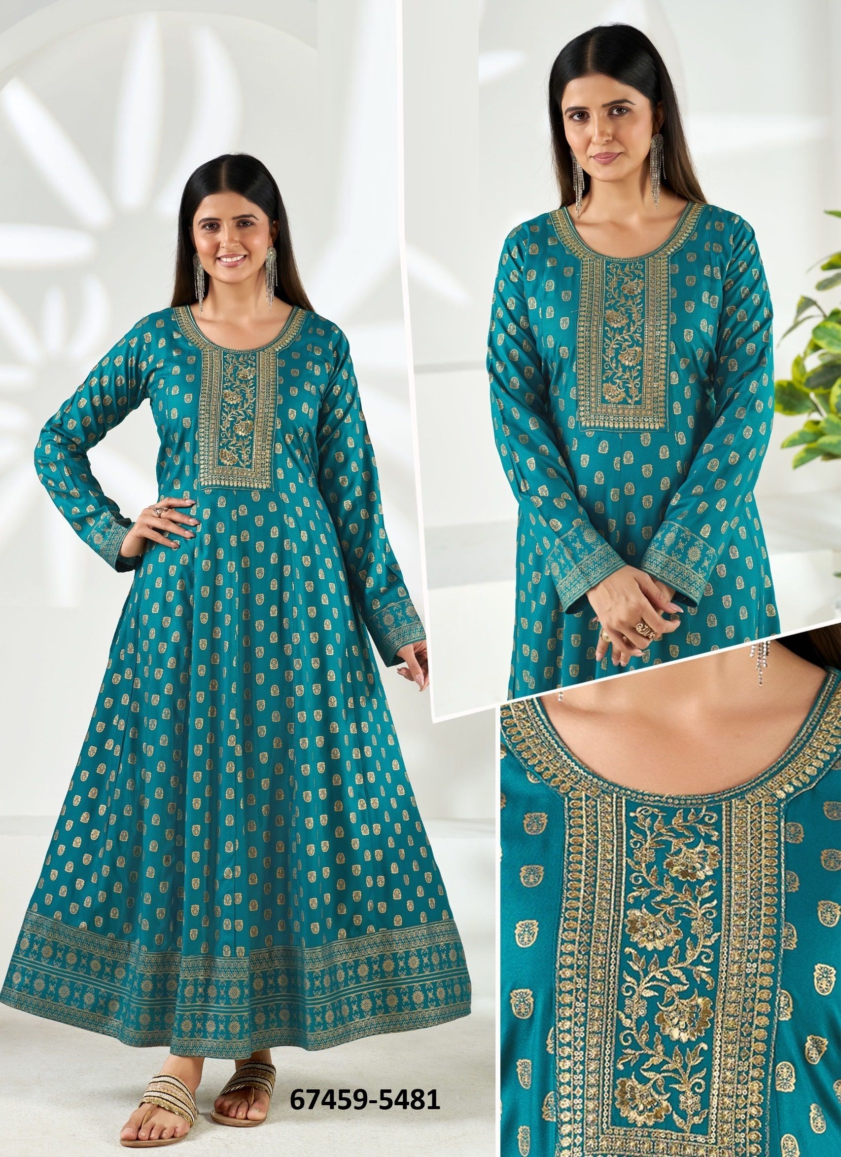 ASHIYANA PLUS SIZE - Catalog # 67459 (Set of 30 SIZE-SETS [Readymade Women's Kurtis / Tops])