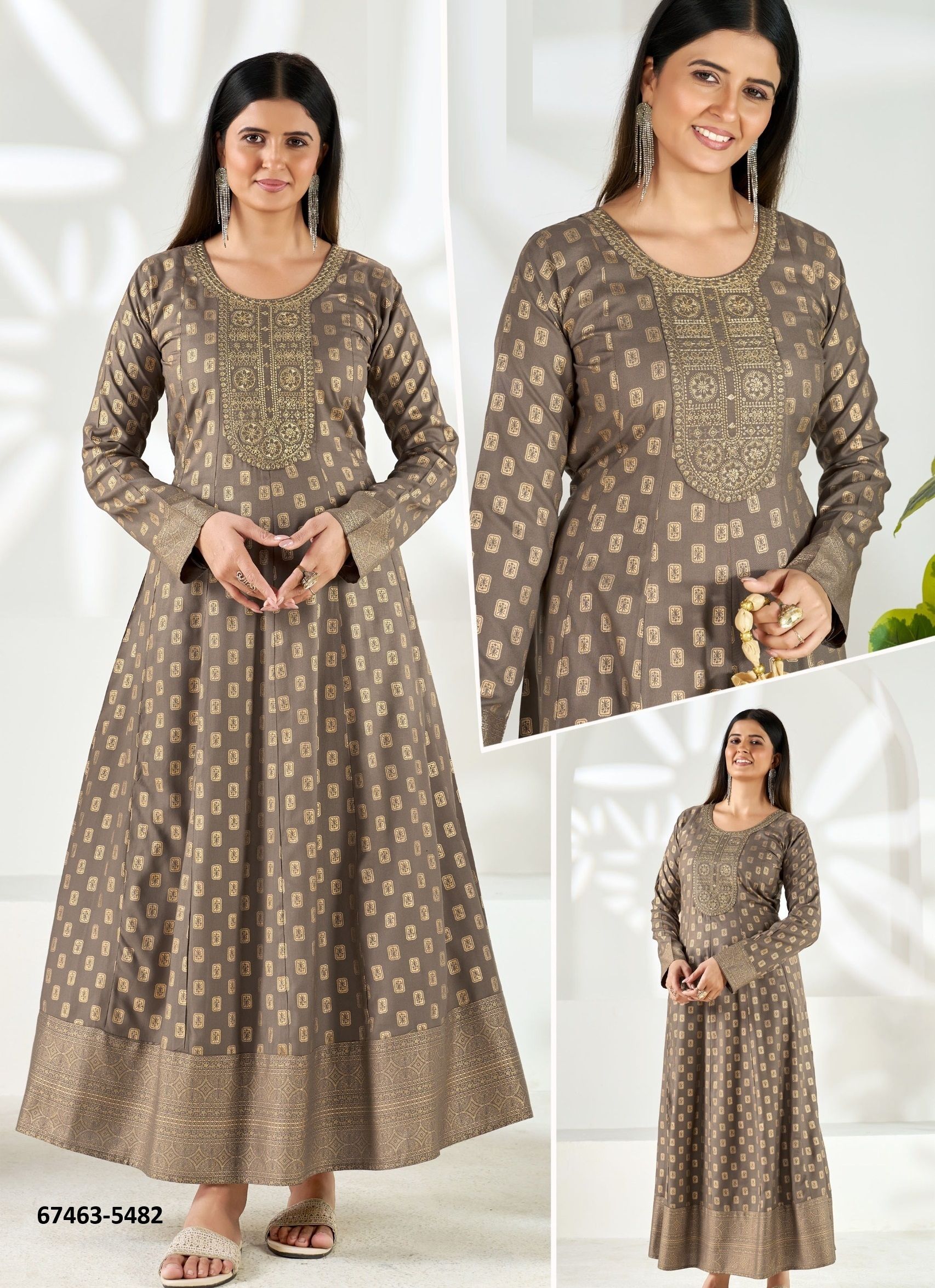 ASHIYANA - Catalog # 67463 (Set of 42 SIZE-SETS [Readymade Salwar Suits])
