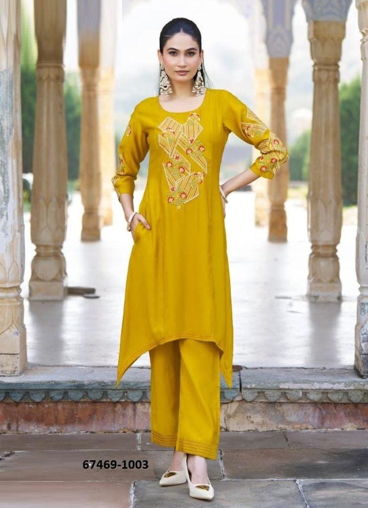 LASHKARAA - Catalog # 67469 (Set of 4 Tops With Bottoms)