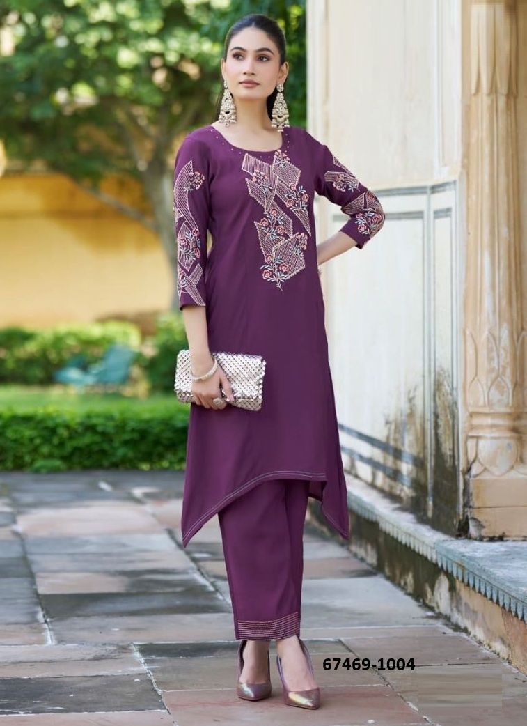 LASHKARAA - Catalog # 67469 (Set of 4 Tops With Bottoms)