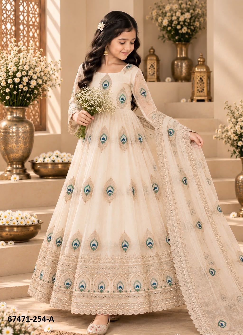 DELVINA - Catalog # 67471 (Set of 2 Readymade Salwar Suits) DELVINA - Catalog # 67471 (Set of 2 Readymade Salwar Suits)