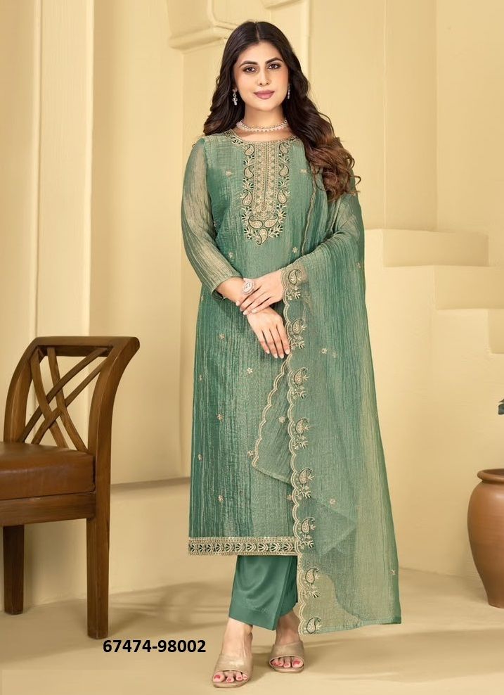 NAINIKA - Catalog # 67474 (Set of 6 Readymade Salwar Suits) NAINIKA - Catalog # 67474 (Set of 6 Readymade Salwar Suits)