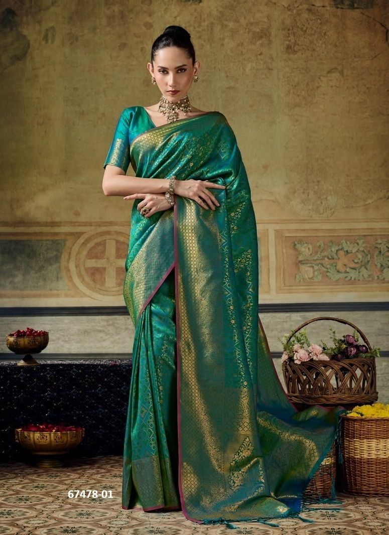 BAZEL - Catalog # 67478 (Set of 6 Sarees) BAZEL - Catalog # 67478 (Set of 6 Sarees)